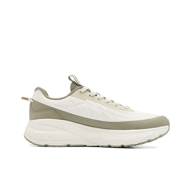 QIAODAN Flying Cloud Running Shoes Men Low Top Raw Denim/Wild Beige-1