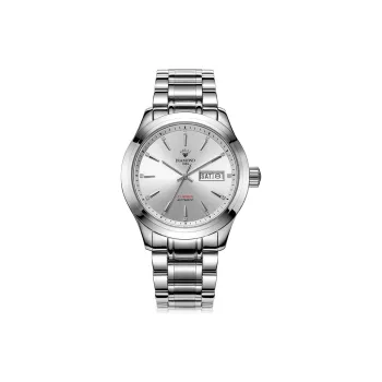 Diamond Automatic Mechanical Movement Watch Men's Watches White Dial