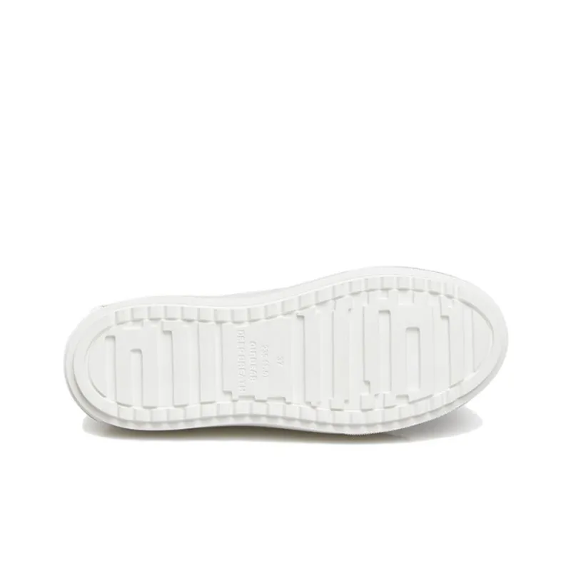 Brother Is Really Good Low-Top Skateboard Shoes Women's White-3