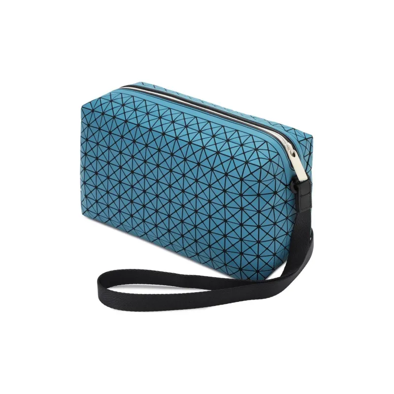 ISSEY MIYAKE Saddle Cotton Shoulder Bag Crossbody Bag Unisex Blue-2