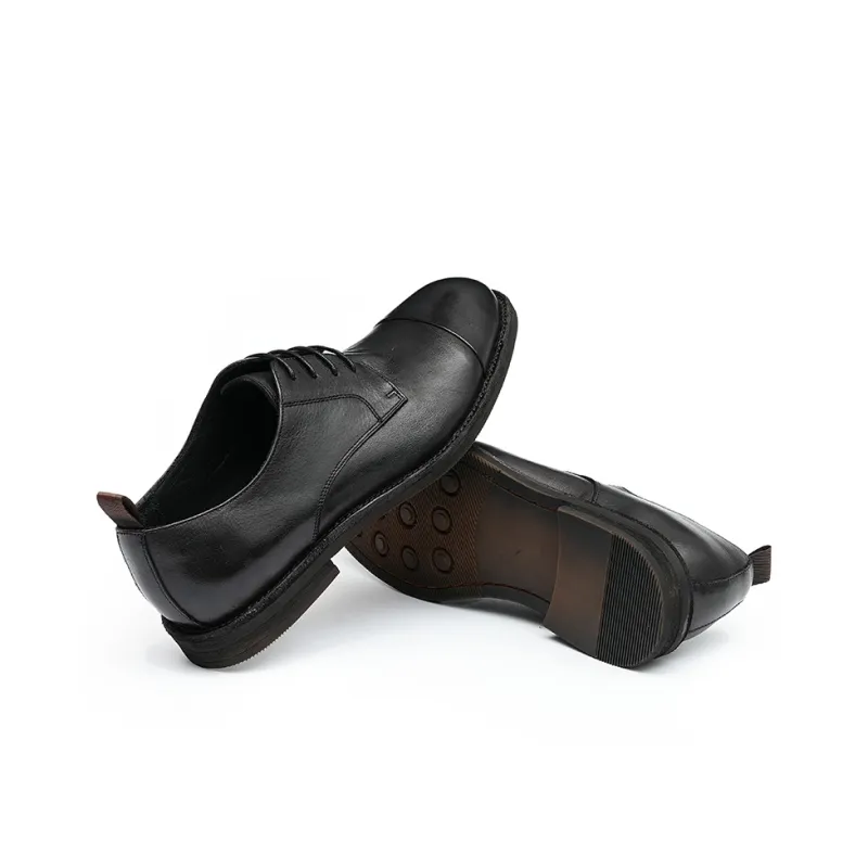 ASTON M.JAZZ Dress Shoes Men Low Top Black, Brown, Gray-6