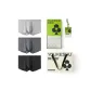 Color Crystal Black+Light Gray+Dark Gray
