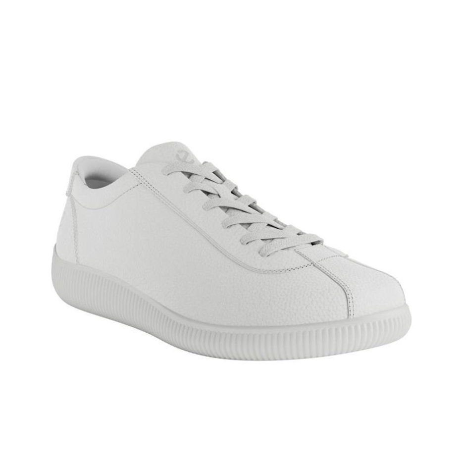 Ecco Casual Shoes Men Low-Top White US M 7-7.5 - POIZON