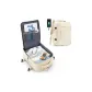 9167 Ecru[Includes Wet-Dry Separation Pocket+Individual Shoe Compartment]