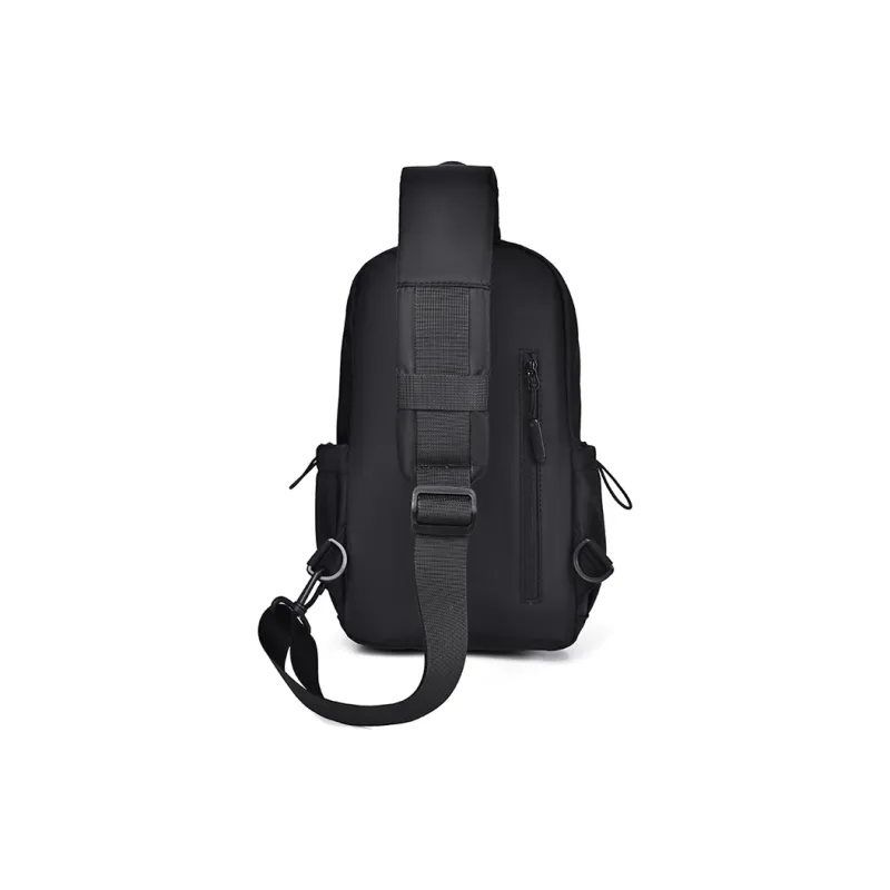 DOSRFINI Oxford Sling Bag Regular Men's Black-2