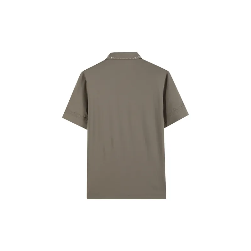 ANDREW MACKENZIE Polo Shirt Men's Khaki-1