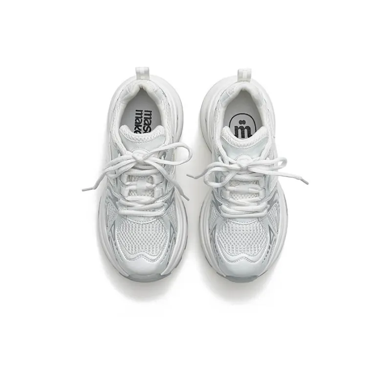 MASOOMAKE Breathable Height Increasing Chunky Sneakers Women's-4