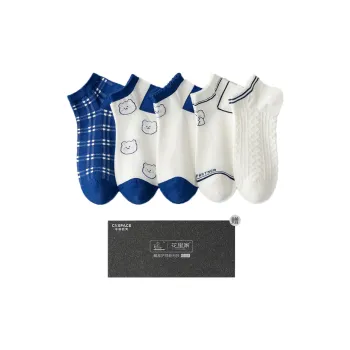Flowers In The House Ankle Socks Women's 5 Pack