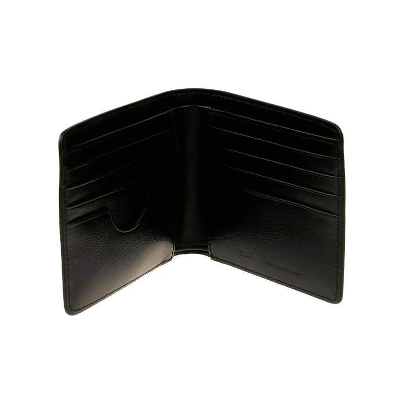 AMIPARIS Paris Logo Plaque Bi Fold Wallet-2