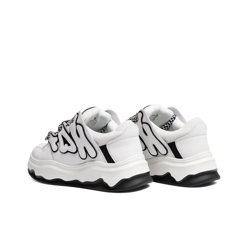 RED DRAGONFLY Height Increasing Breathable Slip Resistant Low Top Skateboard Shoes Unisex-4