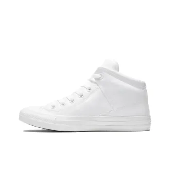 Converse Chuck Taylor All Star Slip Resistant Mid Top Canvas Shoes Unisex White
