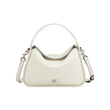 CALVIN KLEIN Synthetic Material Crossbody Bag Regular Women's Ivory White