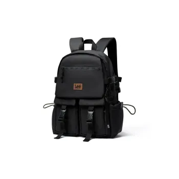 Lee Oxford Backpacks Backpack Unisex Black/Khaki/Alpine Green