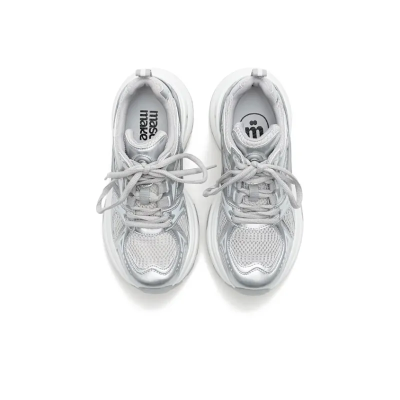 MASOOMAKE Breathable Height Increasing Chunky Sneakers Women's-12