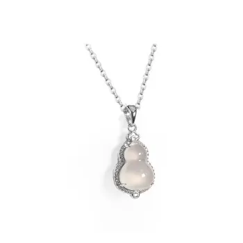 NAME.S Chalcedony Jade Necklaces Women's