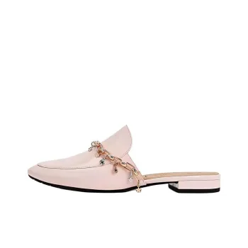 STELLA LUNA Wrap-toe Slippers Women's Nude Pink