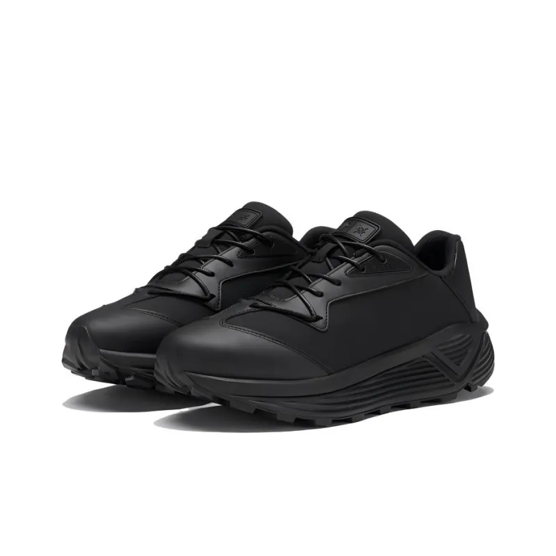 DESCENTE Dualis Wing Slip Resistant Low Top Casual Shoes Women's Black-2