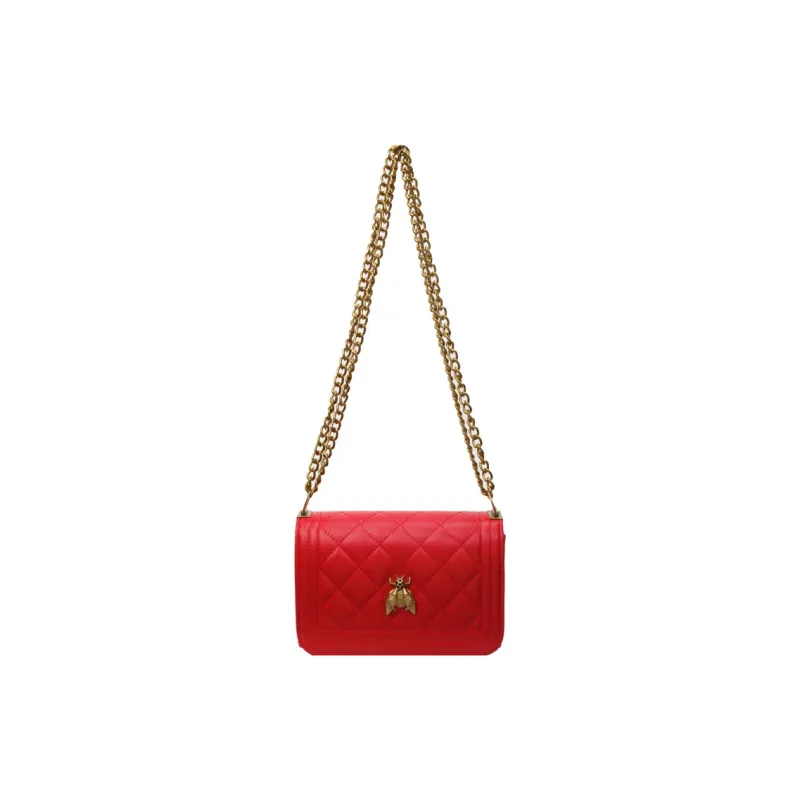DALO PU Shoulder Bag, Crossbody Bag Regular Women's Black/Ecru/Green/Burgundy-11