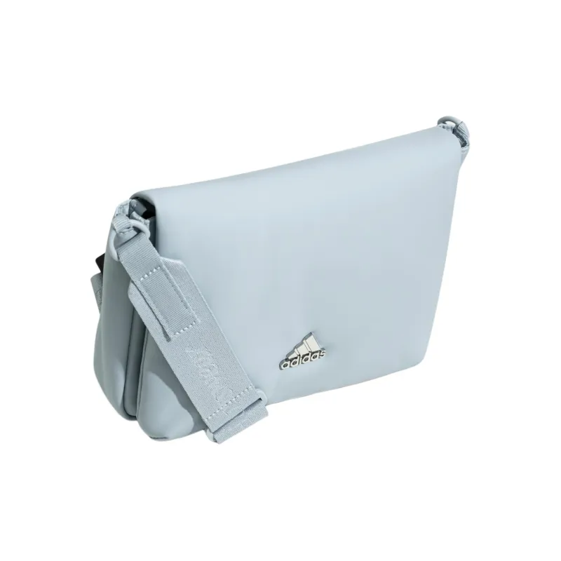 Adidas Recycled Material Crossbody Bag Shoulder Bag Women's Light Blue-2