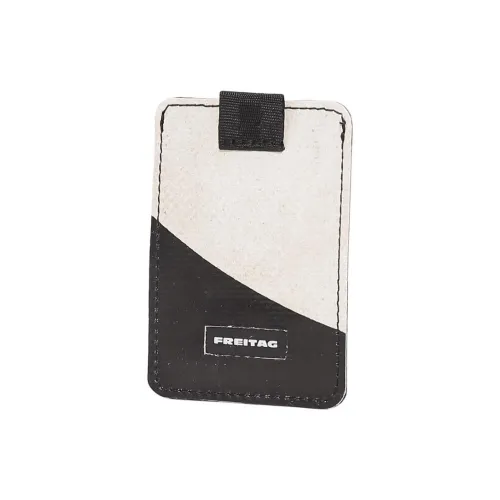 FREITAG Card Holders Greige With Black Accents