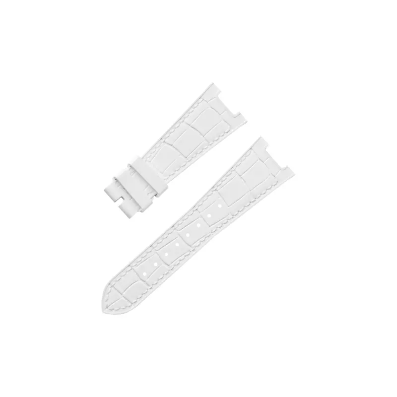 VAGENARI Imitation Crocodile Leather Rubber Strap Compatible With Baudet Turtle 5711.5712.5726.5980 Watch Band Unisex-1