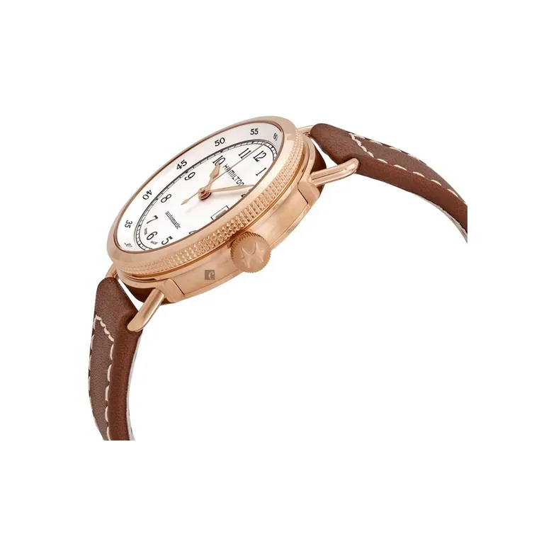 HAMILTON Khaki Marine Collection Automatic Mechanical Movement Women's Watch Watch 36mm Silver Dial-1
