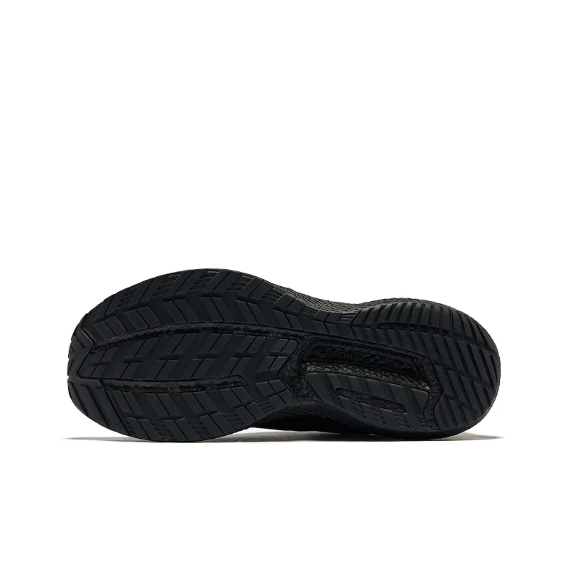 Saucony Cushioning Low Top Running Shoes Unisex Black-4