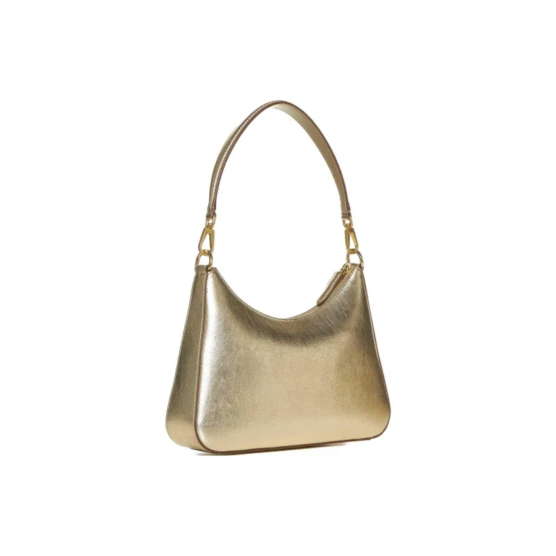 Stella McCartney Logo Detailed Metallic Shoulder Bag-2