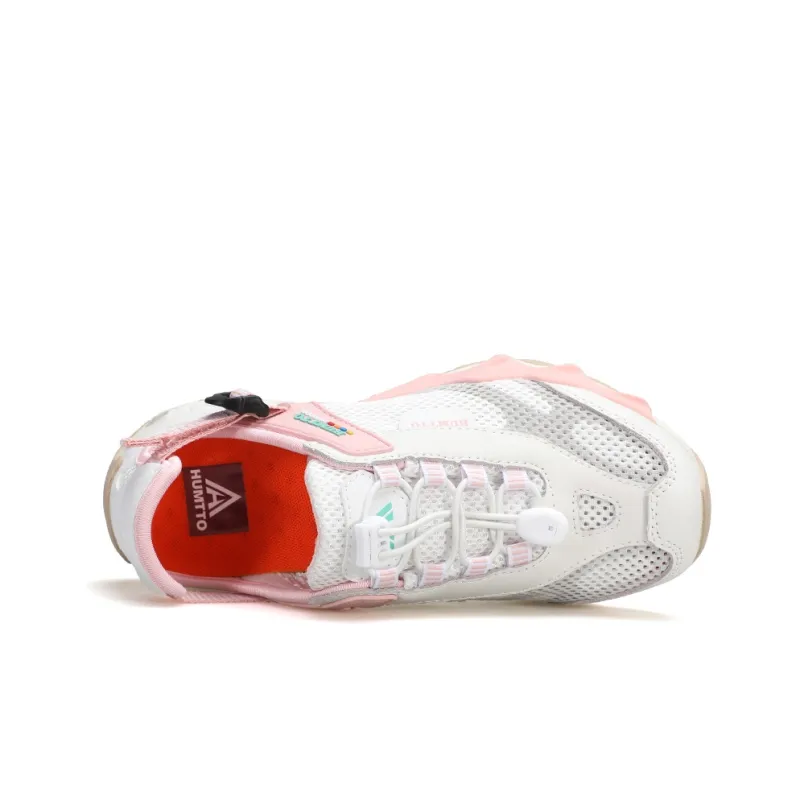 HUMTTO River Trekking Shoes Women's White Light Pink-2