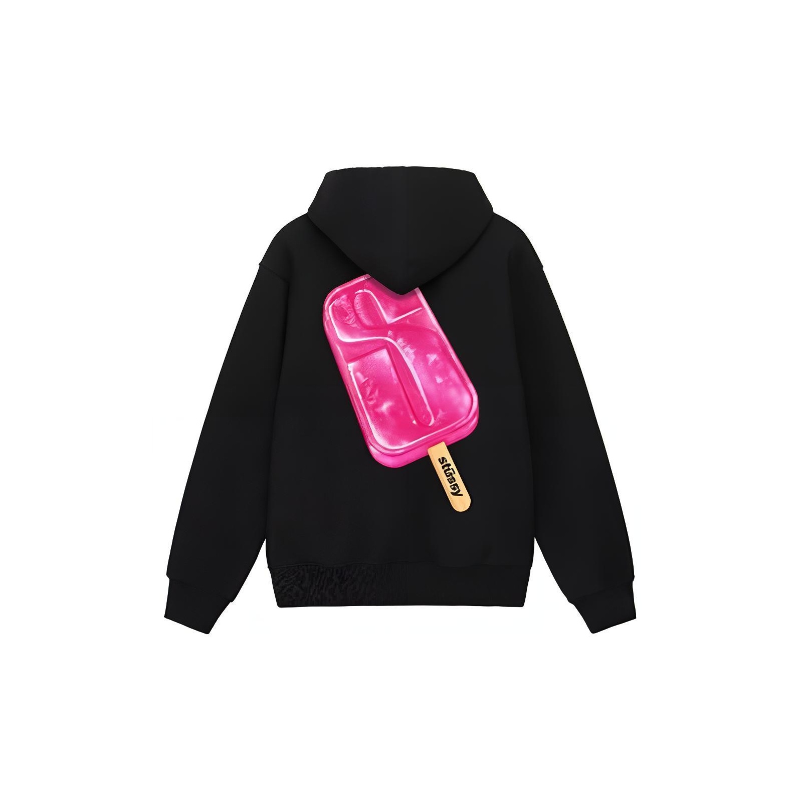 ★送料・関税込★Stussy★POPSICLE HOODIE★パーカー★ Stussy Popsicle Hoodie Black XL - POIZON