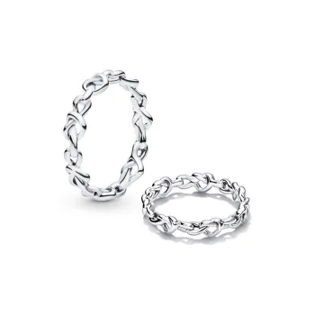 Pandora 925 Sterling Silver Rings Unisex Silver
