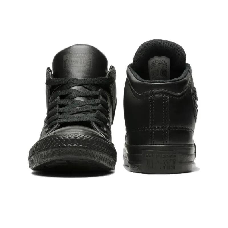Converse Chuck Taylor All Star Slip Resistant Mid Top Canvas Shoes Unisex Black-3