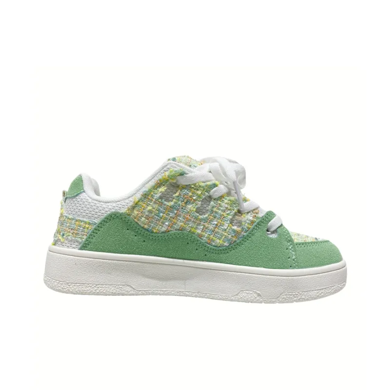MQGAll Chanel-Inspired Anti-Slip And Wear-Resistant Breathable Low-Top Skateboard Shoes Unisex-2