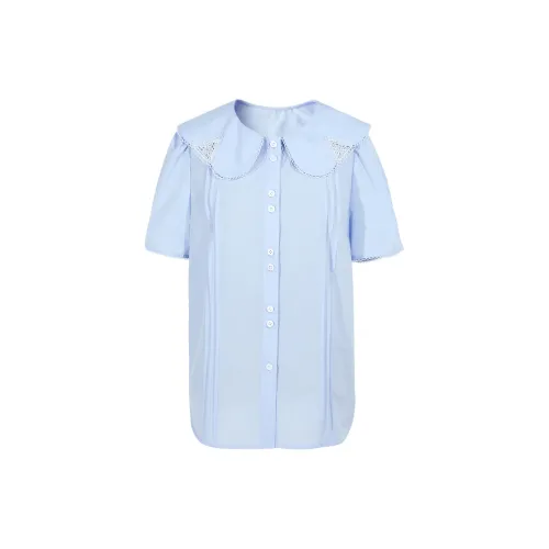 3COLOUR Shirts Women's Sky Blue