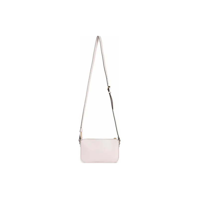 Valentino Calfskin Crossbody Bag, Shoulder Bag Women's Pink-3