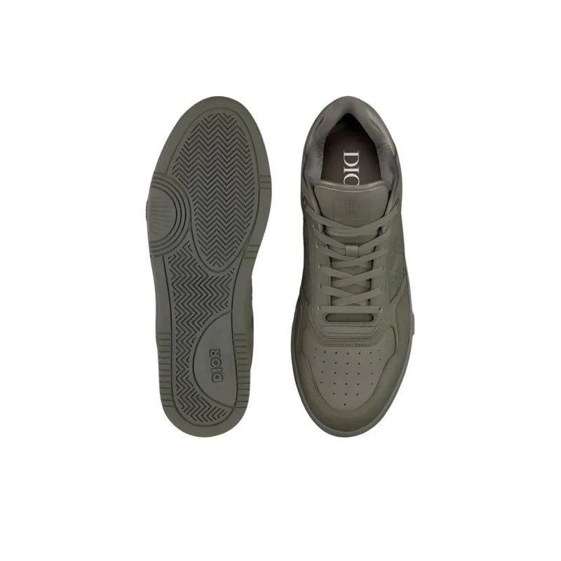 DIOR B27 Low Top Skateboard Shoes Men's Green-4