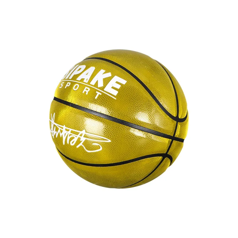 SIPAKESPORT Basketball Jelly Tri Color Jelly Yellow Size 7 Training Match Unisex-10
