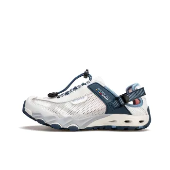 HUMTTO River Trekking Shoes Men's White Sea Blue