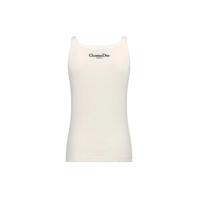 DIOR DIORIVIERA Tank Top Women's White-1