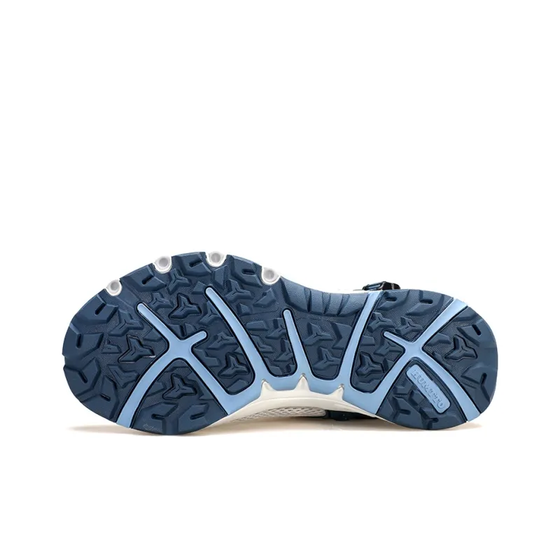 HUMTTO River Trekking Shoes Men's White Sea Blue-4