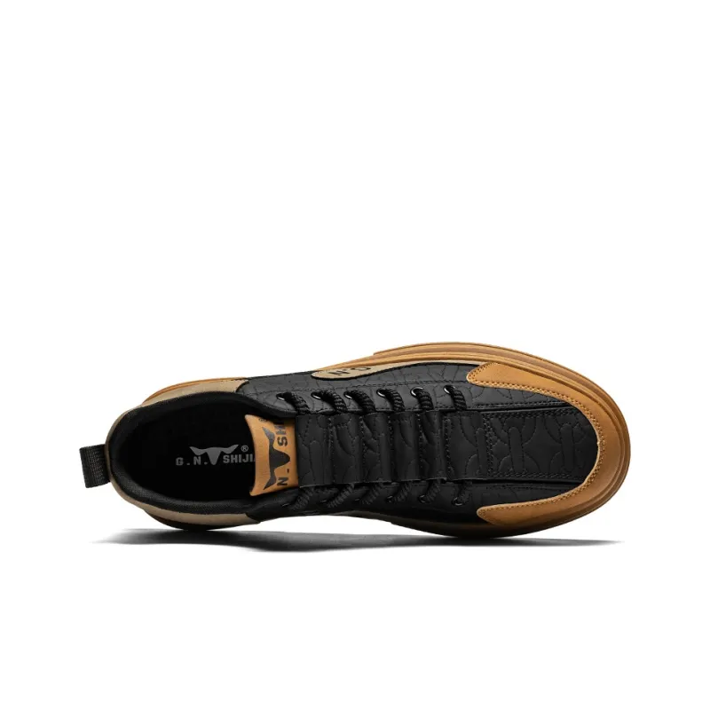 G.N.SHIJIA Wear resistant And Lightweight Low Top Skateboard Shoes Men's-3