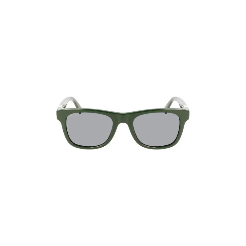 LACOSTE Acetate Rectangular Sunglasses Unisex Green-1