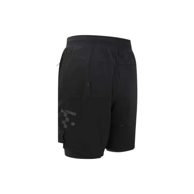 Lululemon License To Train Collection Casual Shorts Men Black/BLK-2