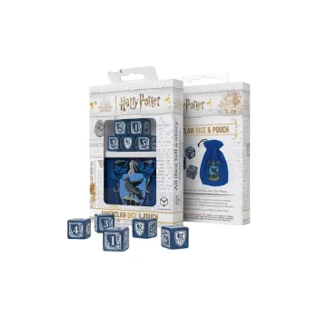 Q WORKSHOP Harry Potter Ravenclaw Blue D6 Dice Board Games
