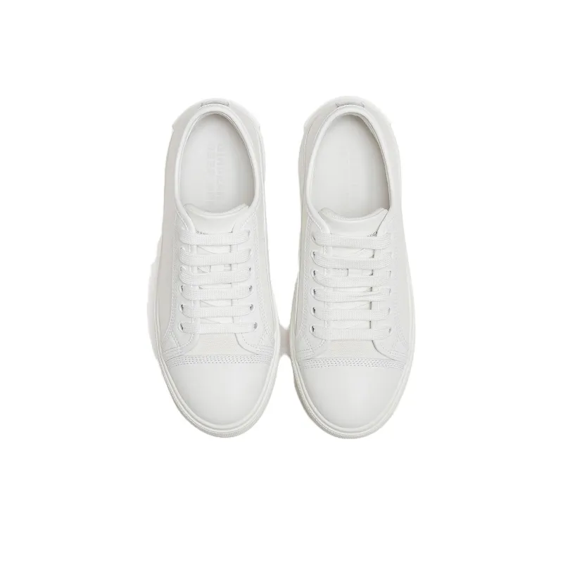 Brother Is Really Good Low-Top Skateboard Shoes Women's White-1