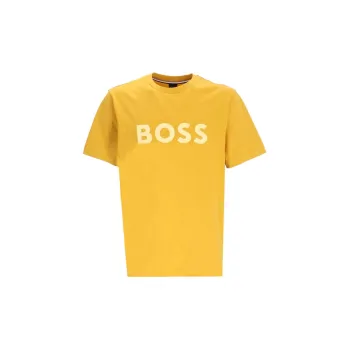 HUGO BOSS Tiburt 354 Logo print Cotton T shirt
