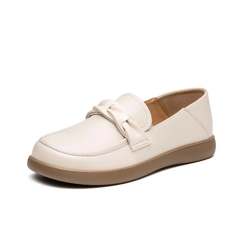 LAORENTOU Loafers Women's Black/Ecru-6