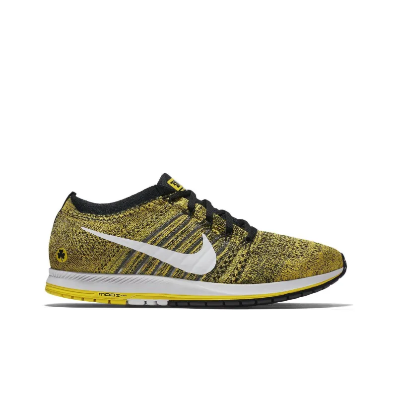 Nike Anti-Slip Wear-Resistant Low-Top Air Cushion Casual Running Shoes Men's Yellow White-1