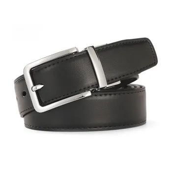 CARTELO Cow Split Leather Belts Men's Width 3.5CM