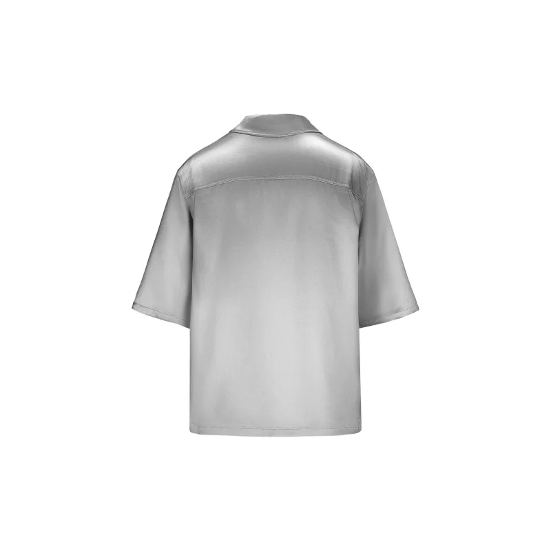 GALLIANO LANDOR Shirt Unisex Mercury Gray-1